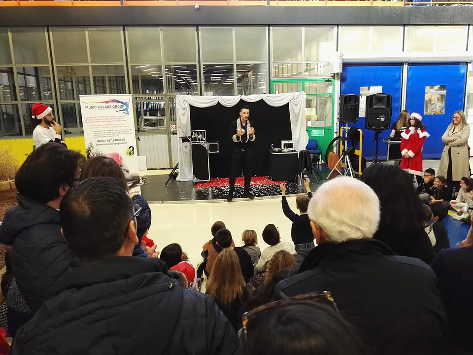 Spettacolo di magia con il pubblico